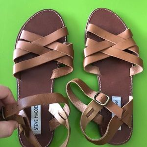 Excellent condition Steve Madden leather Sandals